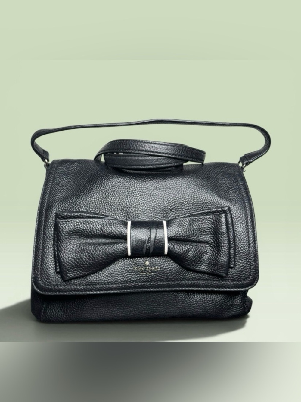 Kate Spade Black Ribbon Crossbody